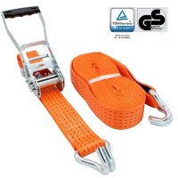 2Tlg. Spanngurt LC 2500 daN 8 Meter Orange