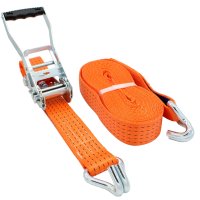 2Tlg. Spanngurt LC 2500 daN 8 Meter Orange