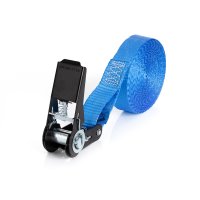 Spanngurt 1tlg. 6m LC 800 daN i.d.U. Blau Schwarze Ratsche