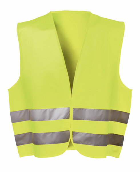 Warnweste Gelb Polyester EN ISO 20471/2